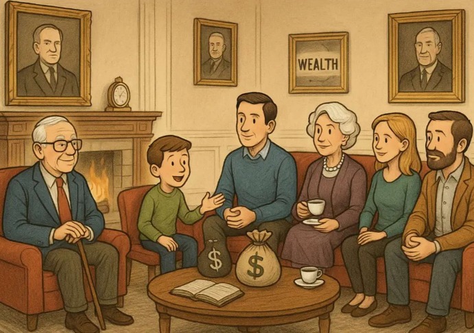 Pessoa trabalhando com finanças